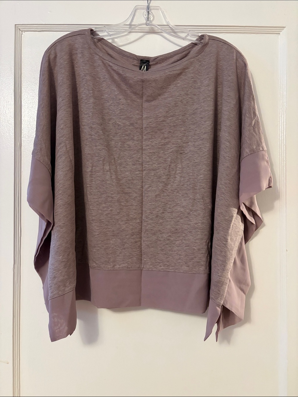 MarlaWynne Boxy Top in Dusty Mauve Oversized